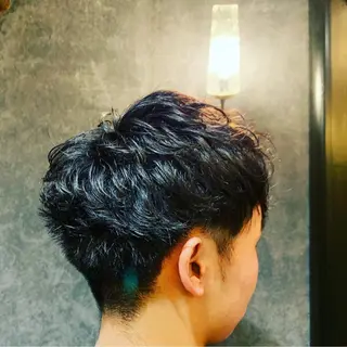 ショート パーマ メンズ ひらお あおとのヘアスタイル