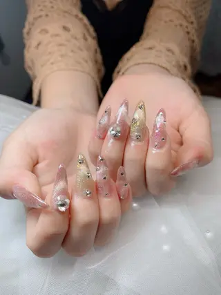ネイル ハイネイル 自宅サロンのネイルデザイン
