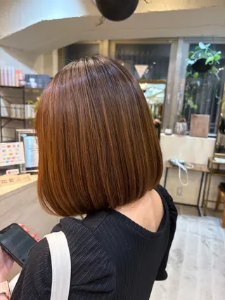 ミディアム 垣副 温飛のヘアスタイル