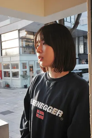 ショート KOHNO/レイヤー と垢抜けヘアのヘアスタイル