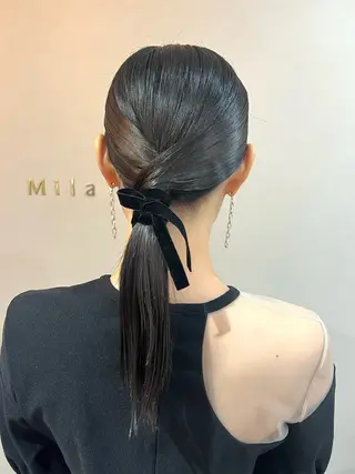 セミロング Mila misakiのヘアスタイル