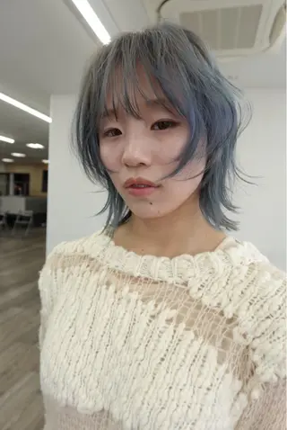 ミディアム 大澤 叶方のヘアスタイル