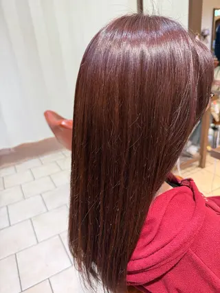 ロング カラー 井上 琉菜のヘアスタイル