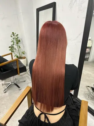 ロング カラー マツダ レンのヘアスタイル