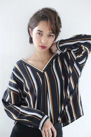 ショート カラー 【似合わせ美容師 ✂️】吉澤和幸のヘアスタイル