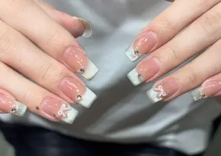 ネイル By moonネイル 🌷ワンホン/韓国風のネイルデザイン