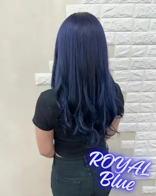 ロング カラー 🌈miu miu hair✂️💕のヘアスタイル