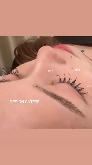 マツエク・マツパ モテhair♡.* ﾏﾂｴｸ/さくら🍨のマツエク・マツパデザイン