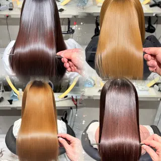 ロング カラー レイヤー/縮毛矯正 のマスター【タケル】のヘアスタイル