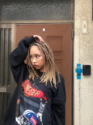 セミロング 特殊ヘア師 /TANIのヘアスタイル