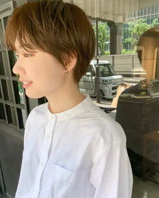 ショート ショート・ボブ ・ウルフ✂︎IMAIのヘアスタイル
