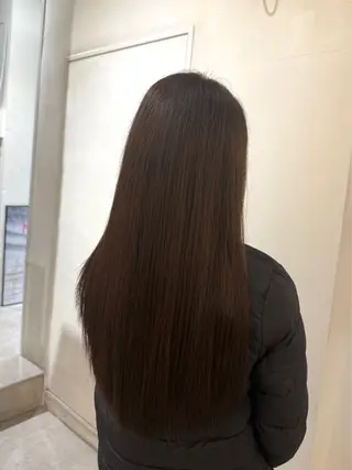 ロング カラー 荻野宗一郎 /レイヤーカットのヘアスタイル