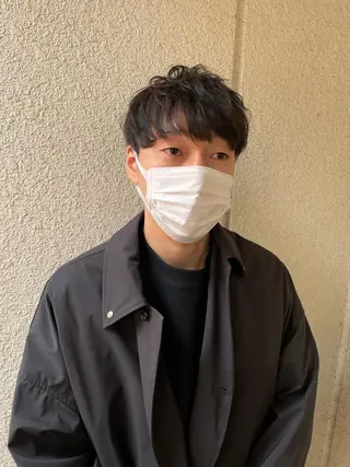 ショート メンズ 山本 優志のヘアスタイル