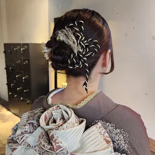 ヘアアレンジ ハヤシ マユ ✂ 府中美容室のヘアスタイル