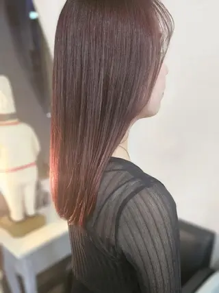 カラー 熊野 タイソンのヘアスタイル