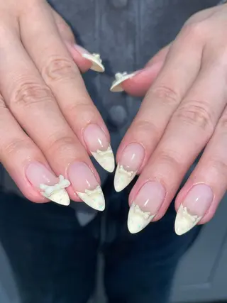 ネイル うの 韓国ﾈｲﾙ໒꒱⋆⭒˚のネイルデザイン