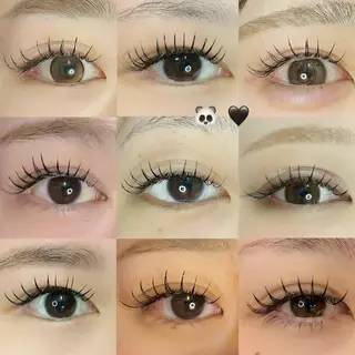 マツエク・マツパ La SHE's KAEDEのマツエク・マツパデザイン