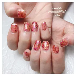 ミディアム ネイル 👑enen style👑のネイルデザイン