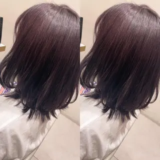 カラー レイヤーカット/透明 感カラー🐬永井瑠栞のヘアスタイル