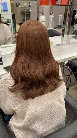 ロング カラー 💖札幌カラー 指名No.1💖玲奈のヘアスタイル
