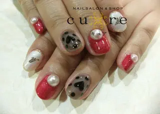 ミディアム ネイル ネイルサロン Cureのネイルデザイン