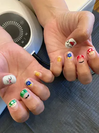 ネイル 爪の絵描き屋 ミテネイルのネイルデザイン