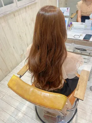 ロング レイヤーカット/ 透明感カラー🤍楓のヘアスタイル