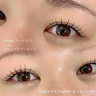 マツエク・マツパ Nanala. YURIKAのマツエク・マツパデザイン