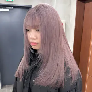 ロング カラー ブリーチ　ハイトーン 特化🌈フジタハルキのヘアスタイル
