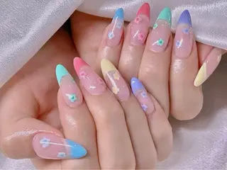 ネイル 長さだし専門店 M2　rikaのネイルデザイン