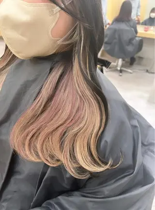 ロング カラー 💘大人可愛く💘 Natsuki❥❥❥のヘアスタイル