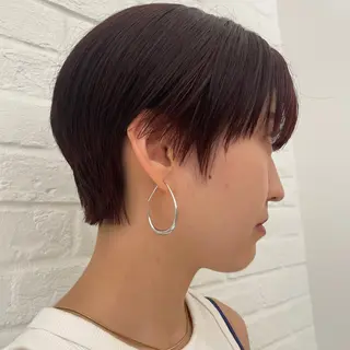 ショート カラー 【吉祥寺】ショート/ レイヤーボブ/ryoのヘアスタイル