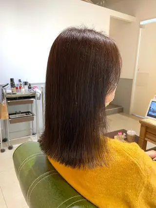 ミディアム カラー 過去一の柔髪ヘア 🌿einshairのヘアスタイル