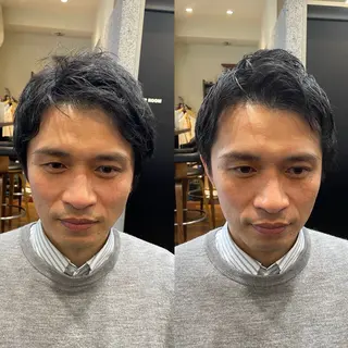ショート メンズ 💈トレサンパ 💈金山駅✂︎愛実のヘアスタイル