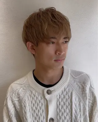 ショート カラー メンズ そうや 🐺のヘアスタイル