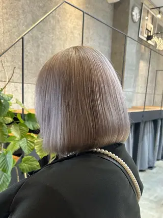 カラー 🎀艶ハイトーン特化 🎀セナのヘアスタイル