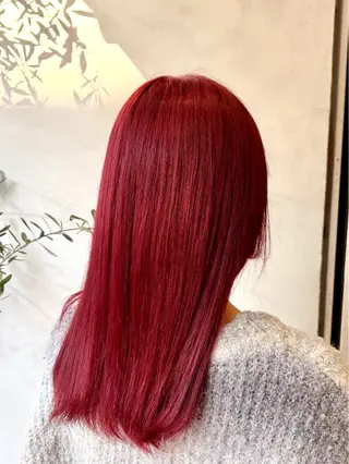 セミロング カラー 髙木 優人のヘアスタイル