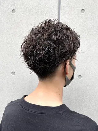ショート パーマ メンズ KEN KENのヘアスタイル