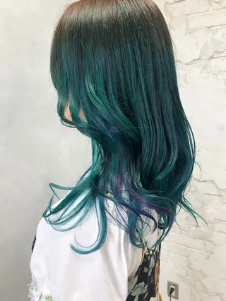 ロング カラー welring hair salonのヘアスタイル