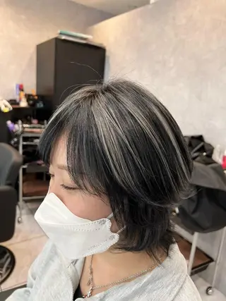 カラー SALOWIN栄 高須大貴のヘアスタイル