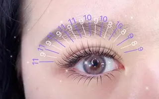 マツエク・マツパ Cute beauty2のマツエク・マツパデザイン