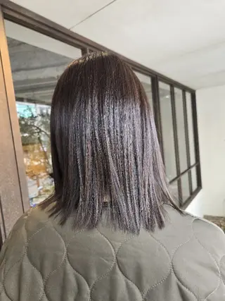 ミディアム 韓国好き🇰🇷 美容師MIKUのヘアスタイル