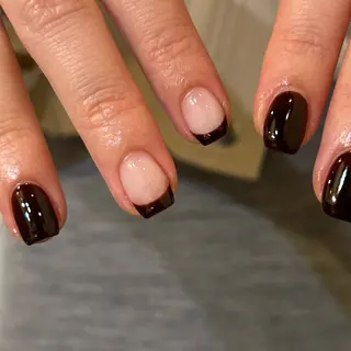 ネイル シンプルネイル Ezura Yumiのネイルデザイン