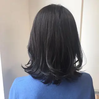 ミディアム cecilhair 福岡天神店のヘアスタイル