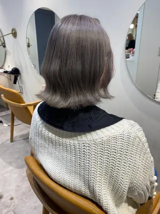 ミディアム カラー 当日予約大歓迎💗 依田瑞希のヘアスタイル