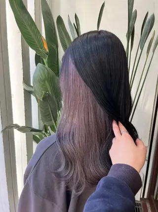 ロング カラー 🫧ハイトーン/ ブリーチ🫧白石航汰のヘアスタイル