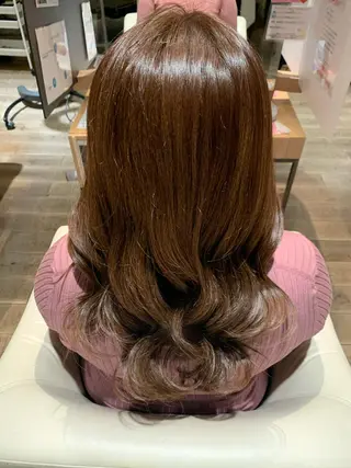 セミロング 髪質改善/レイヤー ✨平沼佑麻✨のヘアスタイル