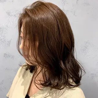 セミロング ☁️🐰 あやの 🧁🤍のヘアスタイル