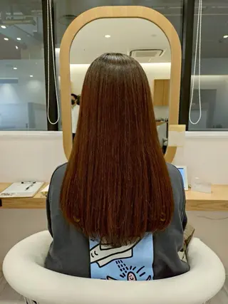 ロング adorable 山田菜々美のヘアスタイル