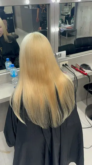 ロング カラー REI/髪質改善/ 透明感カラー/ボブのヘアスタイル